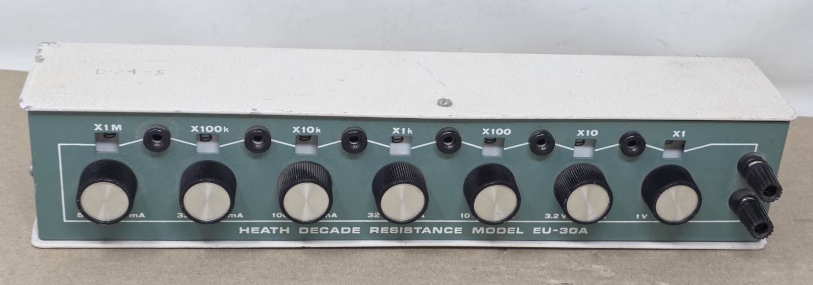 Vintage Heath Decade Resistance Model EU- 30A - Partially Tested - AS IS
