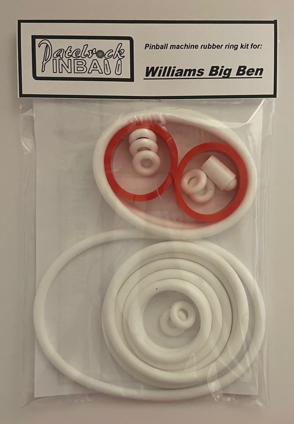 1975 Williams Big Ben Pinball Machine Rubber Ring Kit