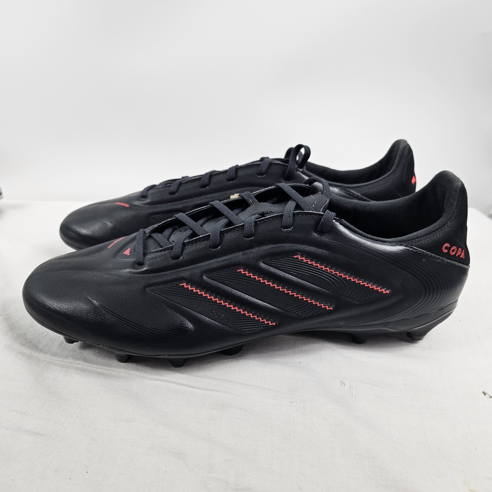 Adidas  COPA PURE lll LEAGUE FG/ MG Black Soccer Shoes ID9052 Men’s Size 12