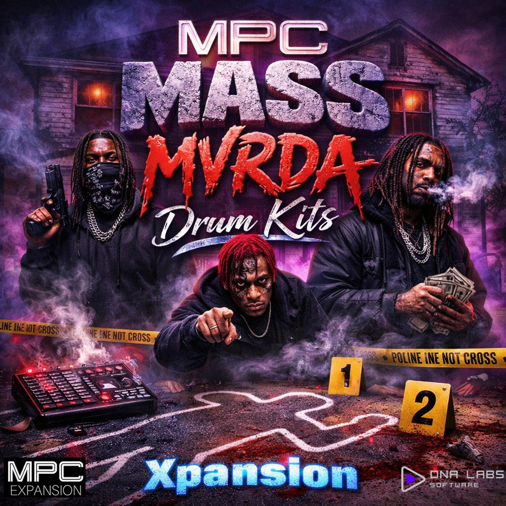 MPC MASS MVRDA Trap Drum Kits – For Standalone & Software