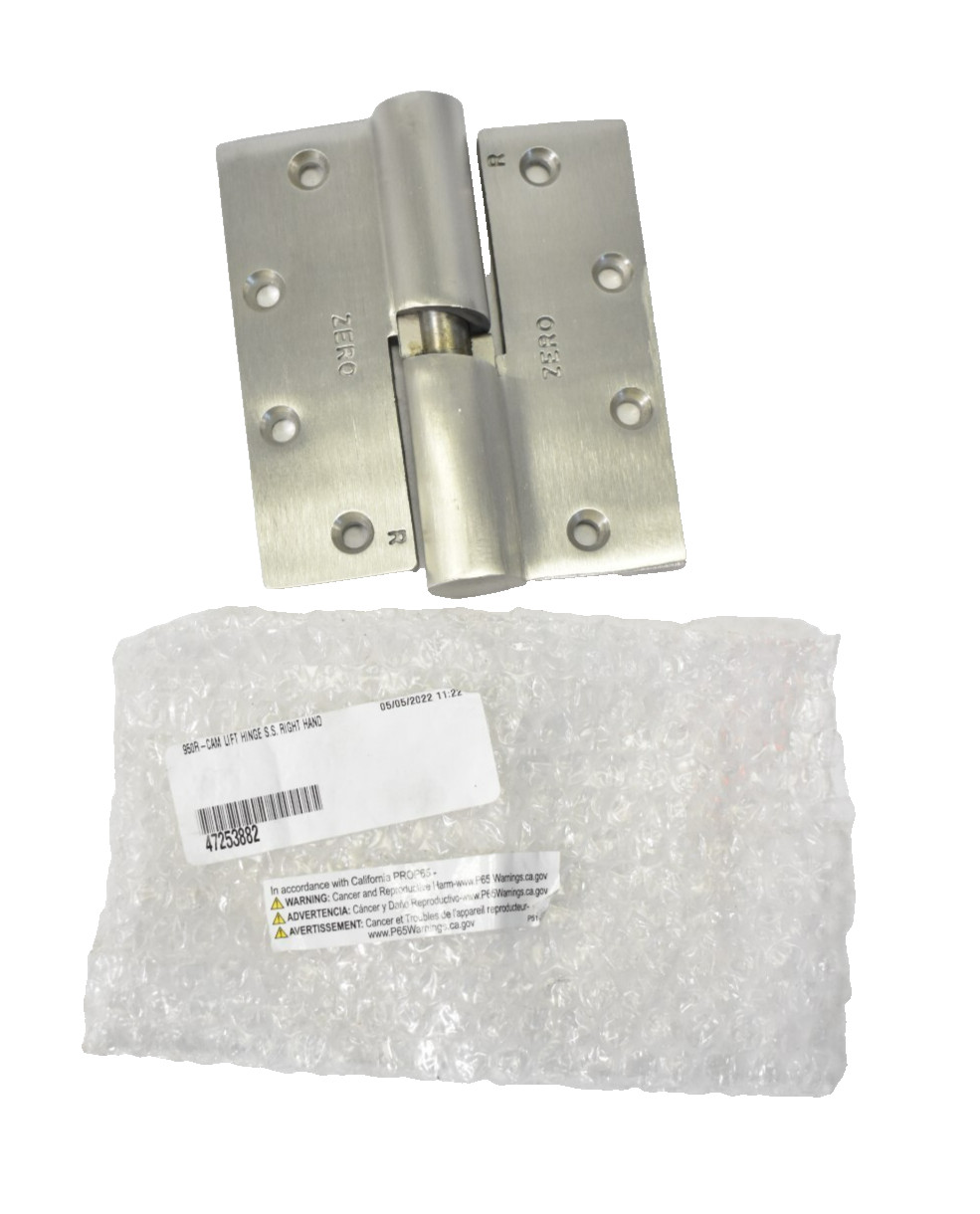 Zero Cam Lift Mortise Type Hinge Right Hand 5" x 4.5" x .25" 950R 47253882