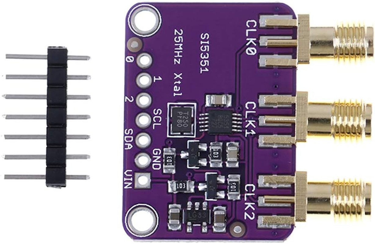 Si5351A I2C 25MHZ I2C High Frequency Signal Generator Breakout Board ...