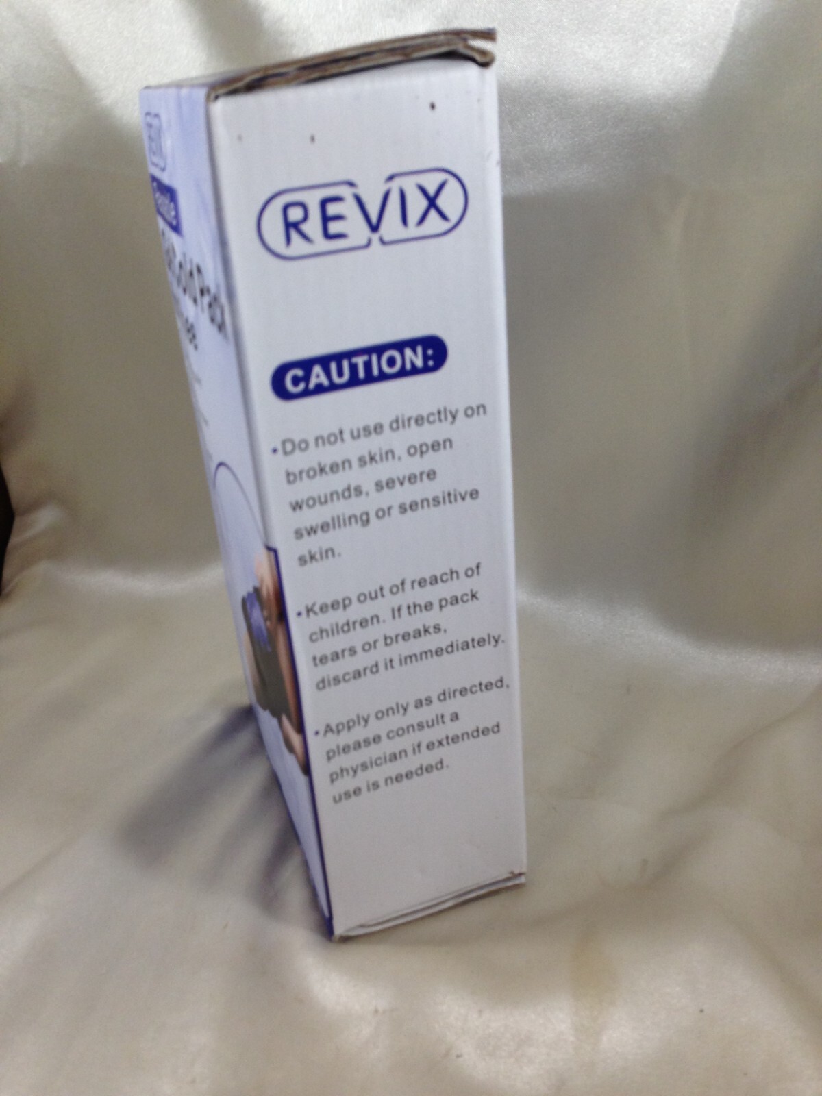 REVIX Reusable Gel Cold Pack for Knee REX162 Navy Blue
