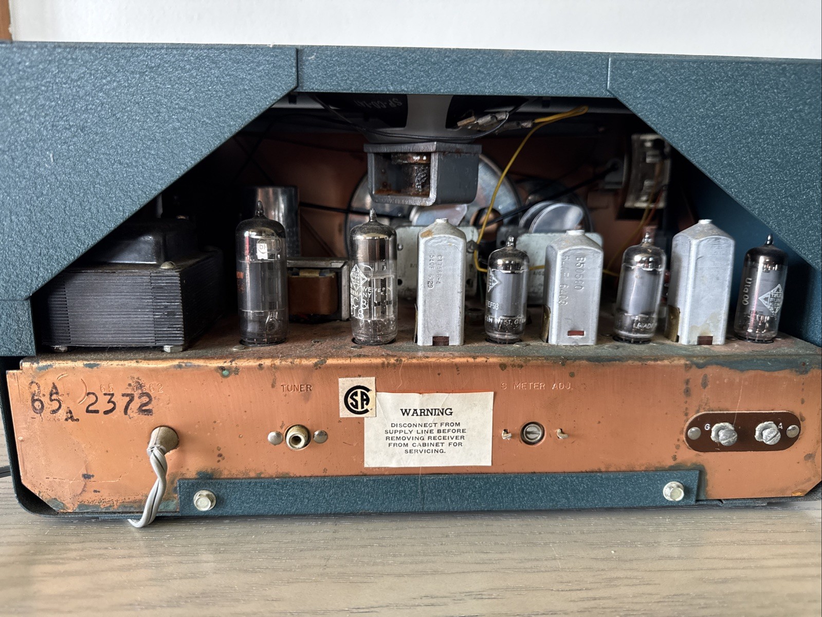 National No 121 Ham radio
