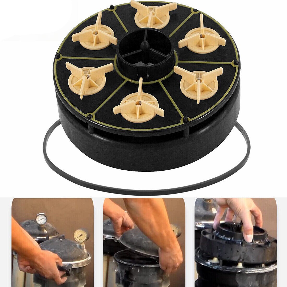 For Paramount 004-302-4408-00 In Floor Pool 6Port Module w/ Valve Shell O-ring
