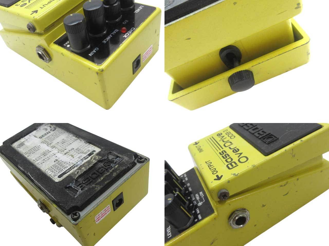 BOSS ODB-3 Bass OverDrive Pedal Used Classic Bass Distortion 2001 Model