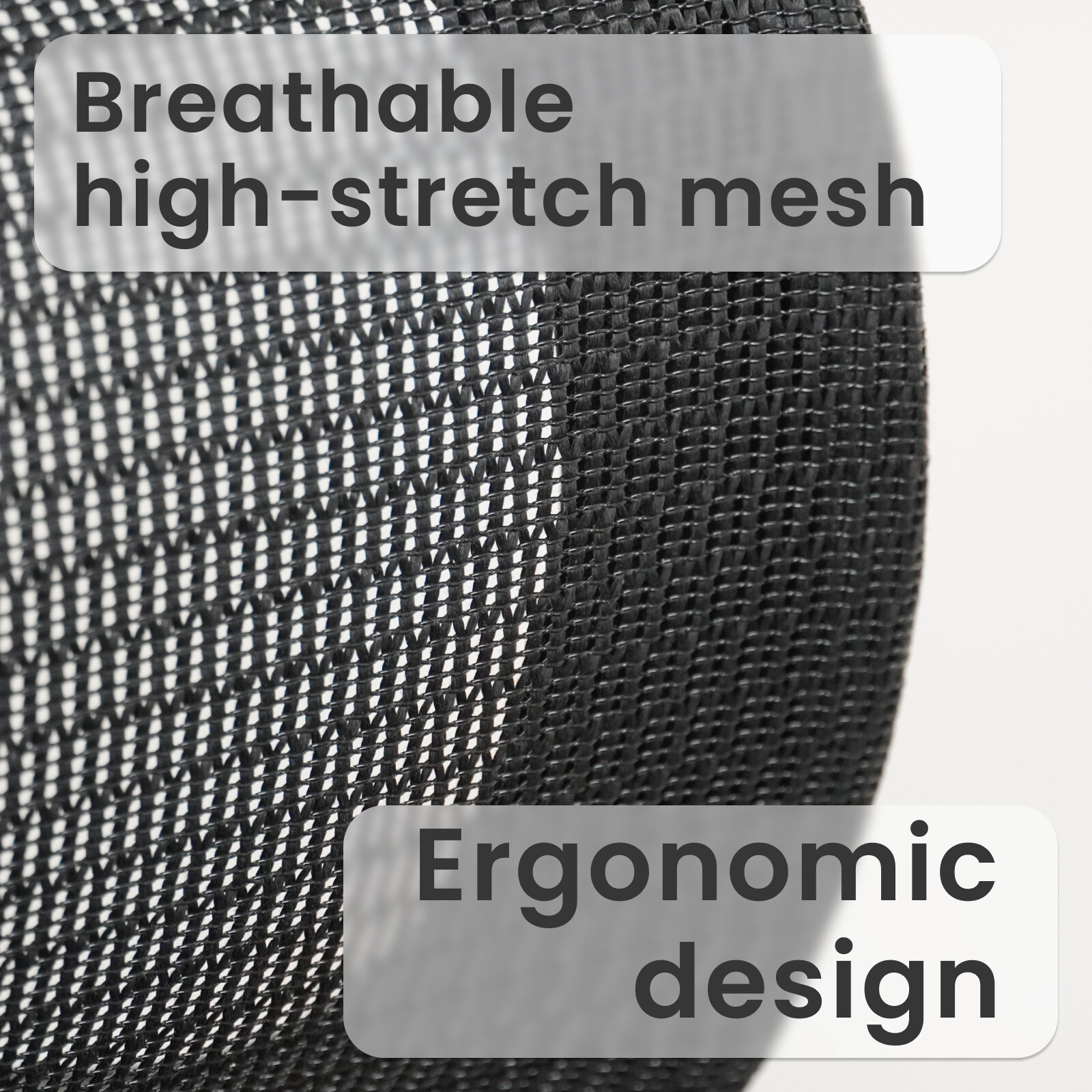 Ergonomic Mesh Office Chair, Adjustable Lumbar High Back Desk Chair 3D Headrest