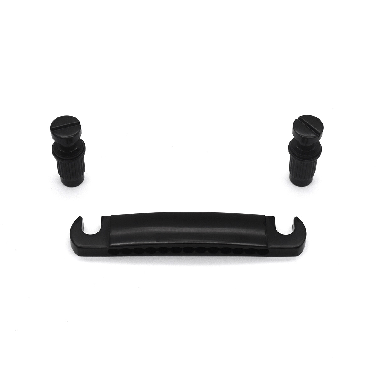 KD By AxLabs 12-String Tune-O-Matic Bridge & Stop Tailpiece - Black