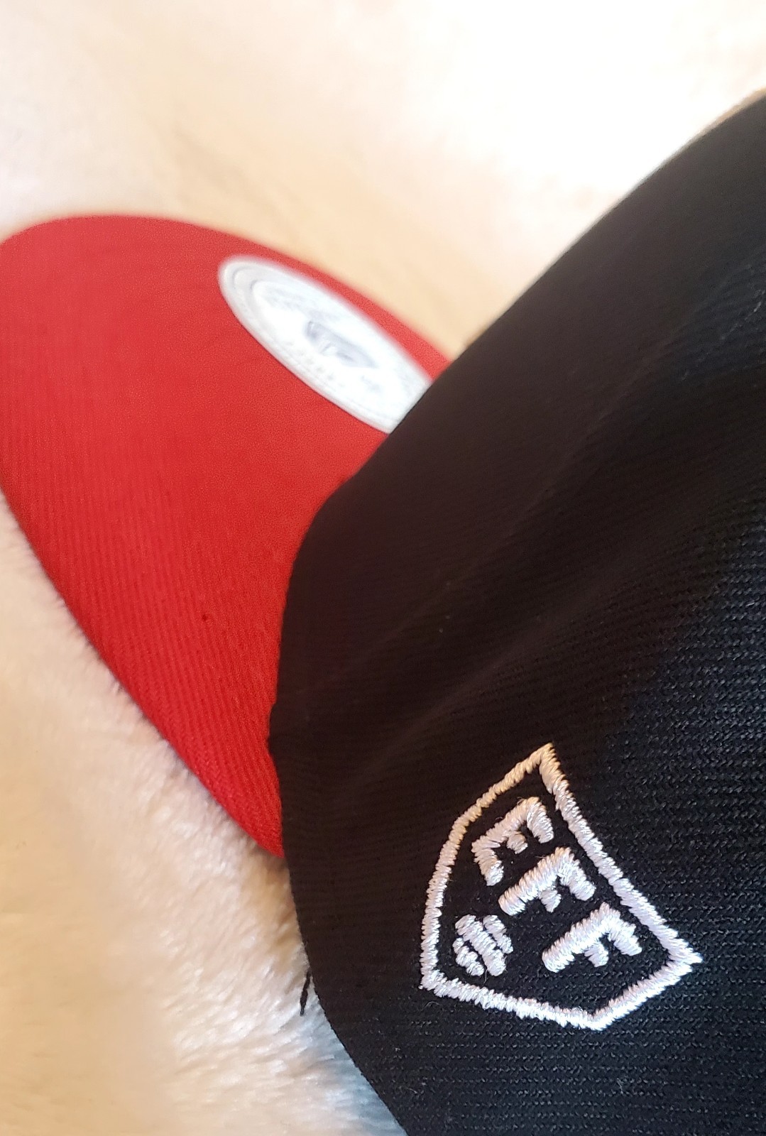 Harrisburg Senators MiLB Ebbets Field Flannels Vintage Snapback Cap Black/Red