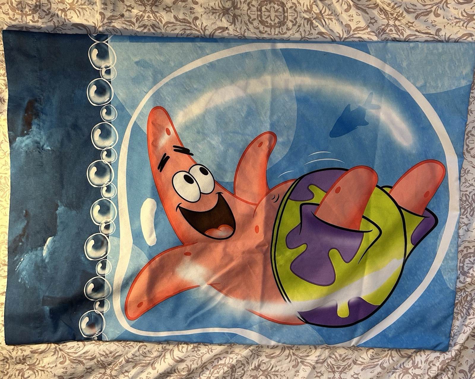 Novelty SpongeBob SquarePants Sponge Bob Square Pants Patrick Star pillowcase