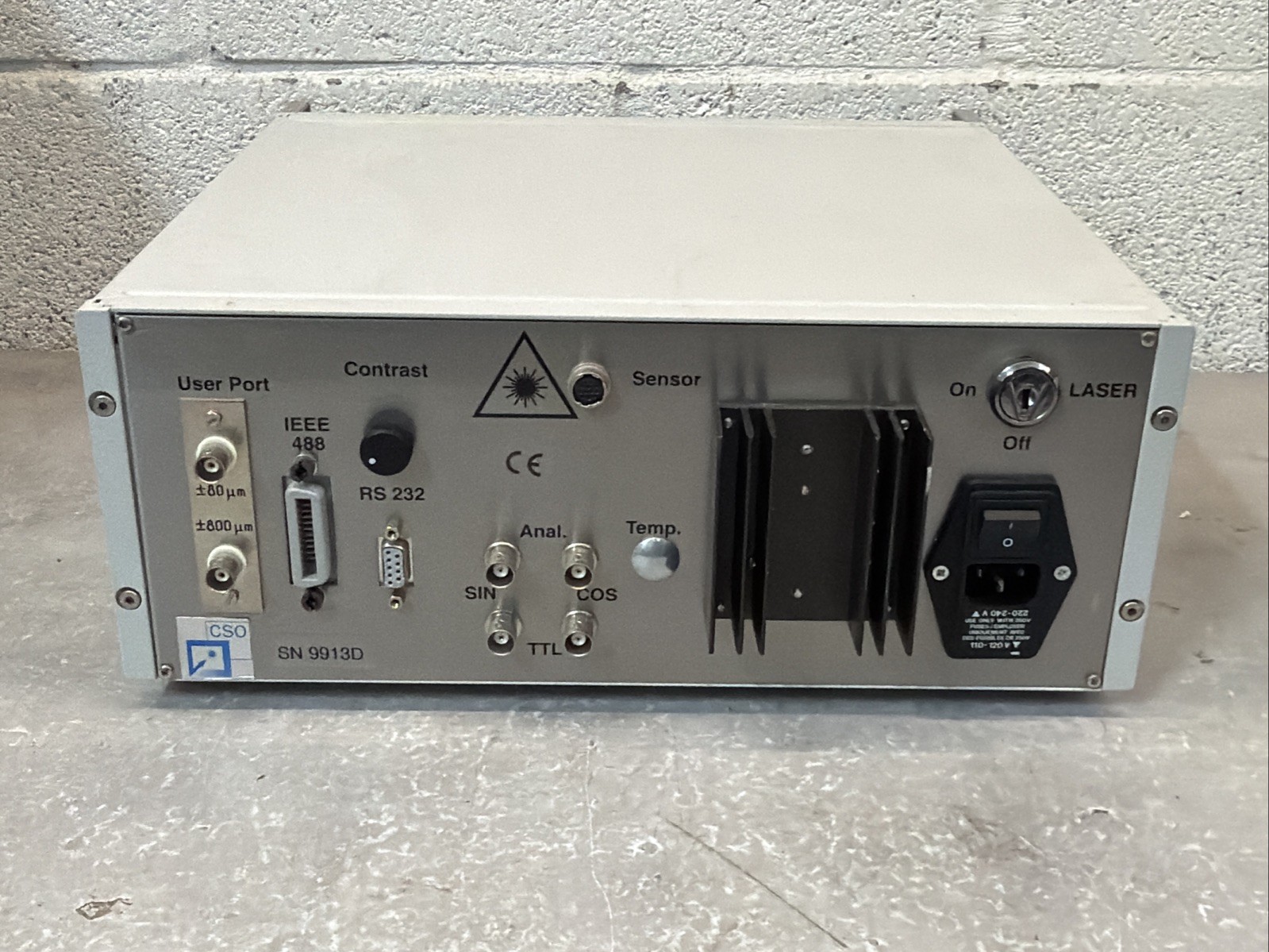 CSO HC 500 Laser Interferometer - No Key