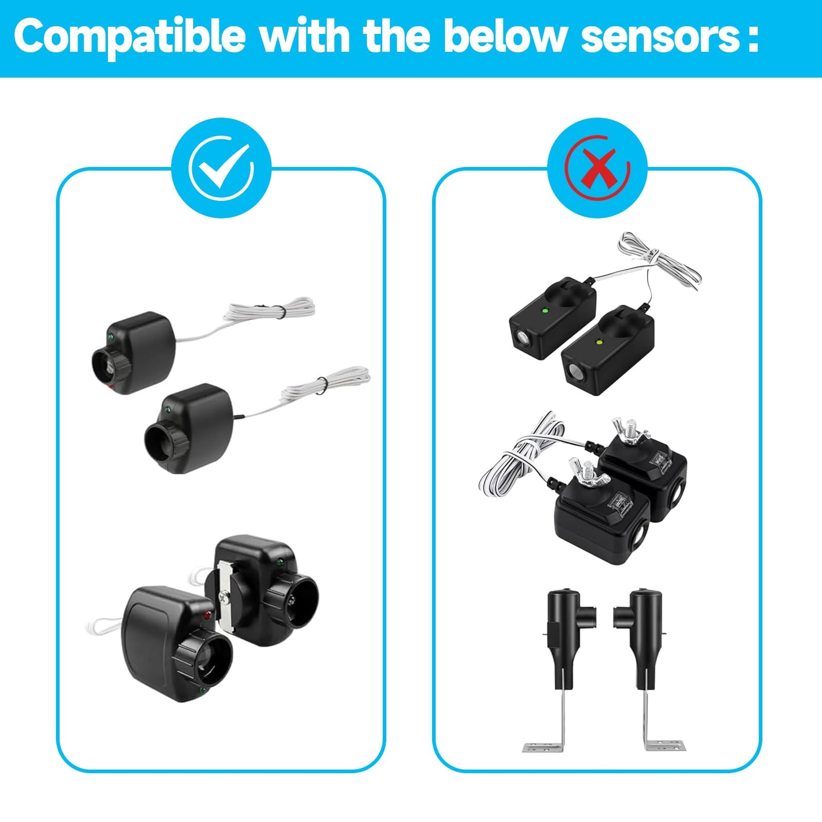 Garage Door Sensor Sun Shade Protector | Garage Door Sensor Sun Shield Protec...