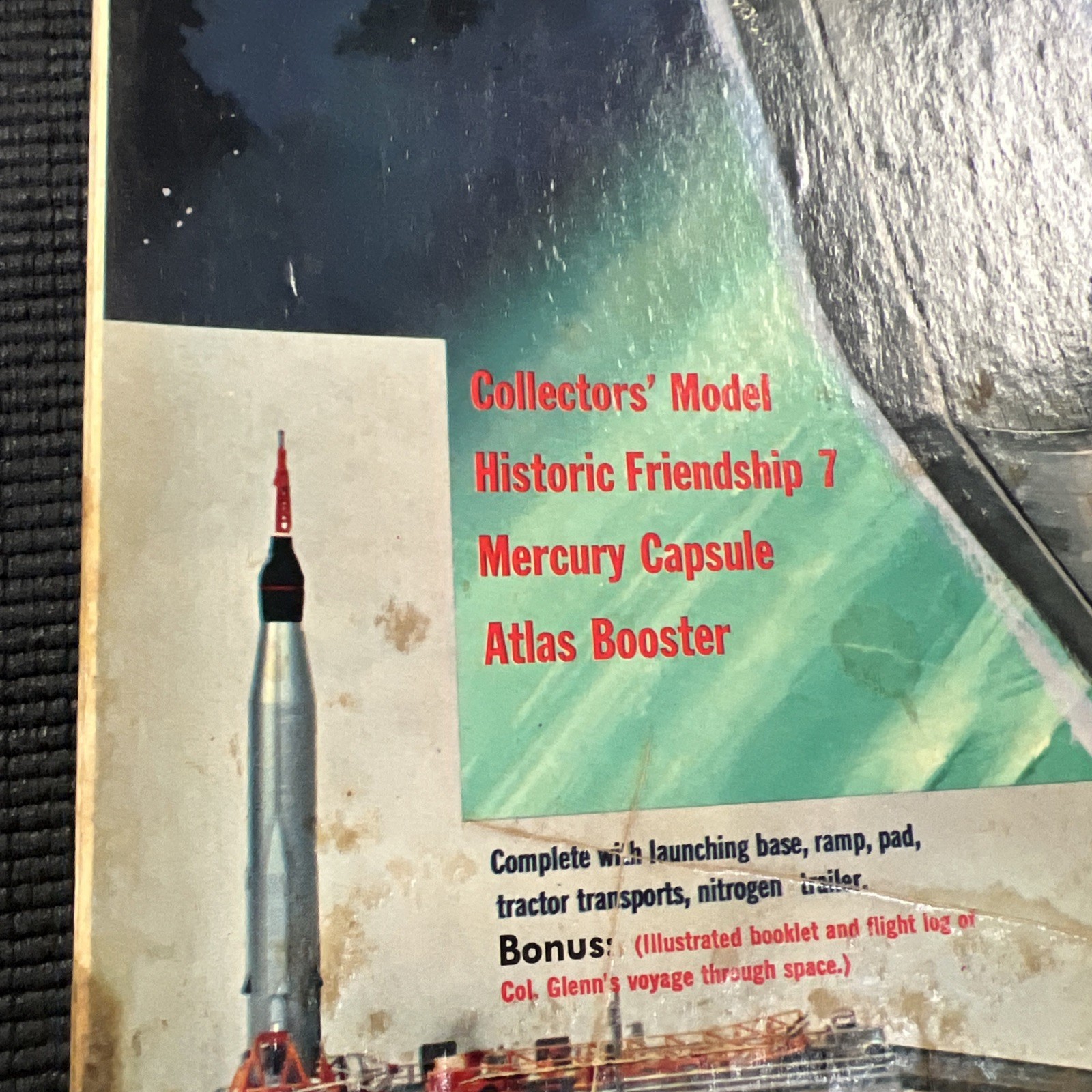 MERCURY CAPSULE MODEL FRIENDSHIP 7