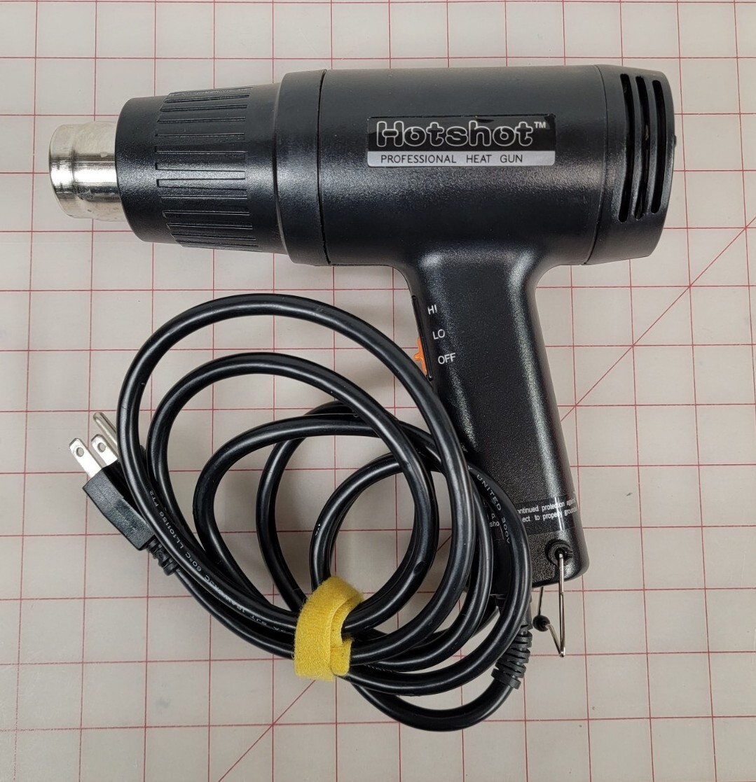 Hotshot Electronic Professional Heat Gun NEG-2G Variable Temperature Black