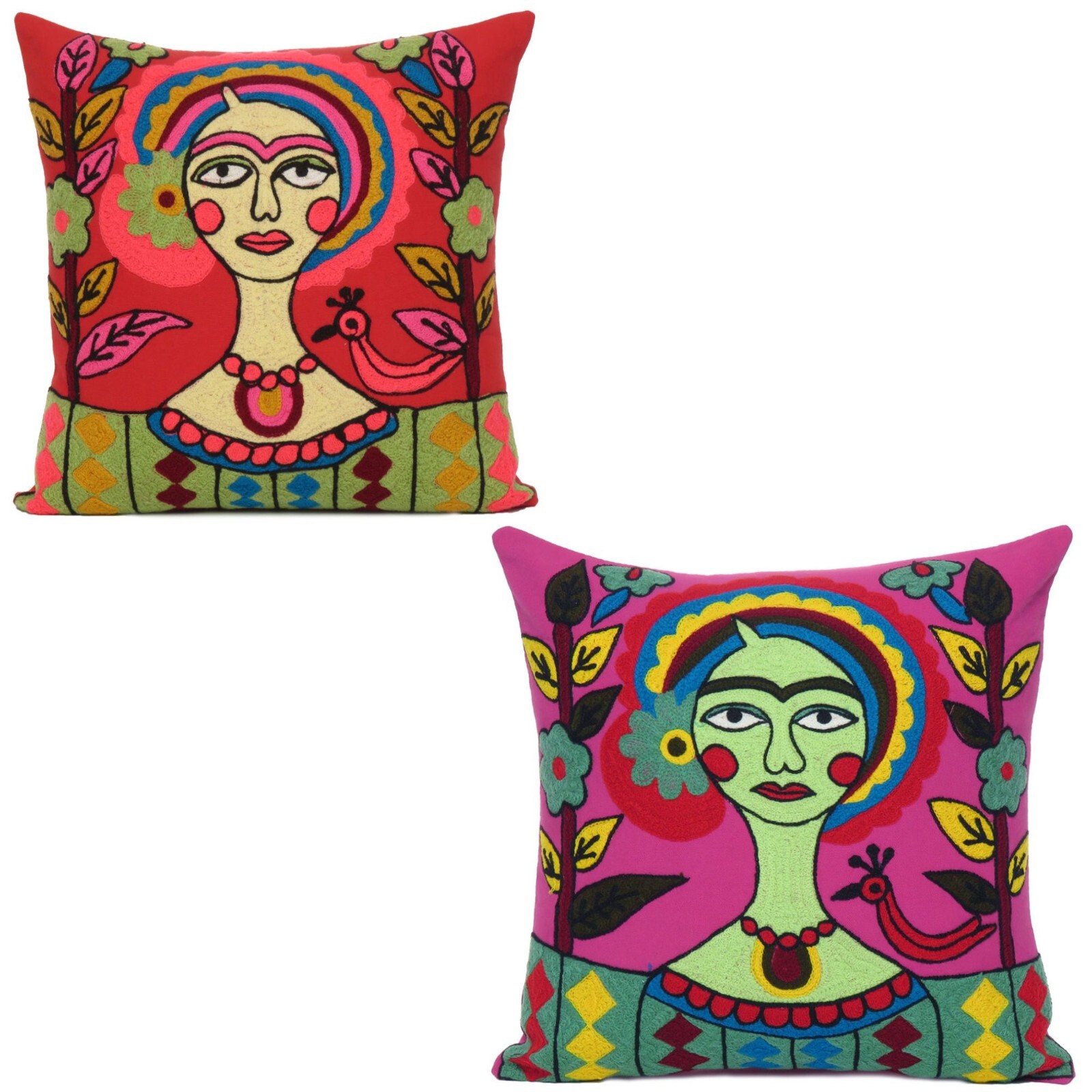 Cotton Cushion Cover 18x18 Home Sofa Couch Decor Throw Pillow Case Covers