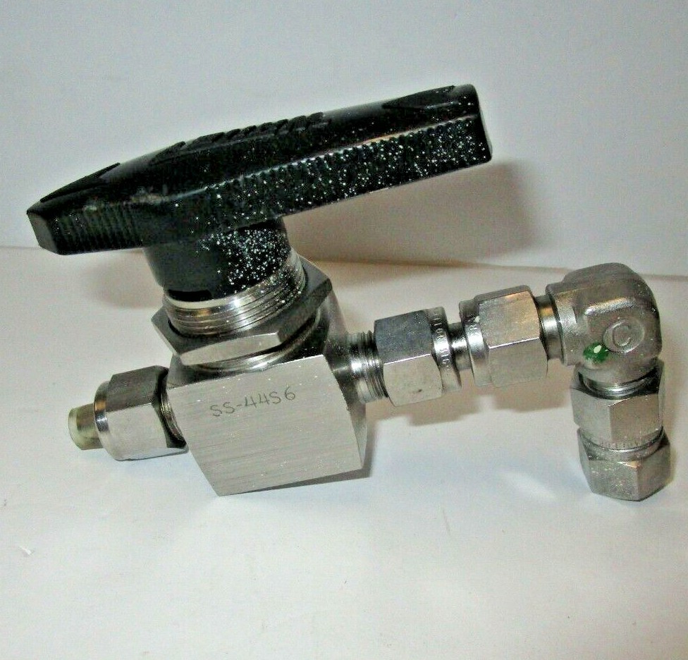 Whitey SS-44S6 Ball Valve, (Used)