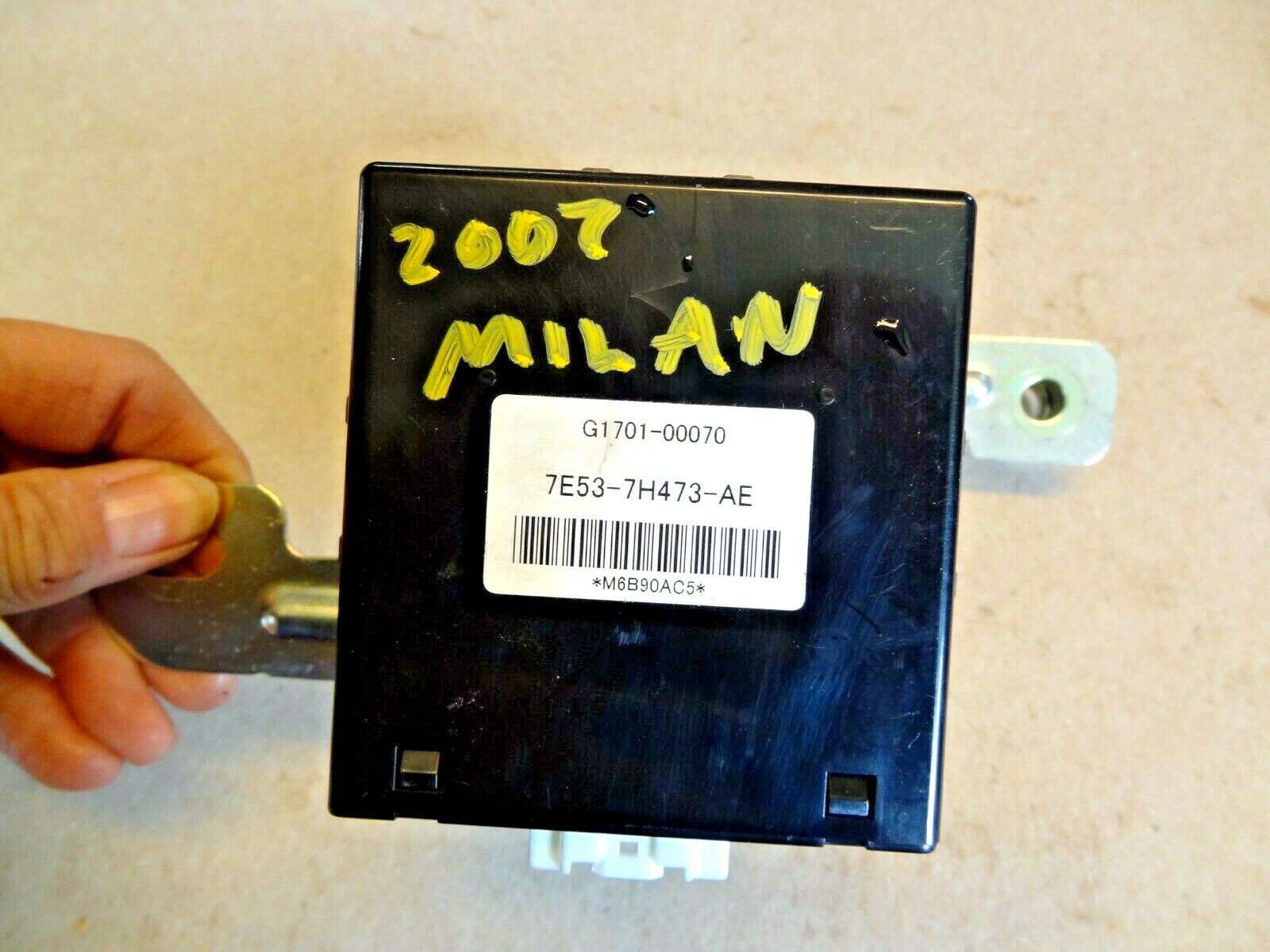 07 08 2009 Ford Lincoln Mkz Milan OEM CHASSIS BRAIN BOX-ECM TRANSFER 7E537H473AE