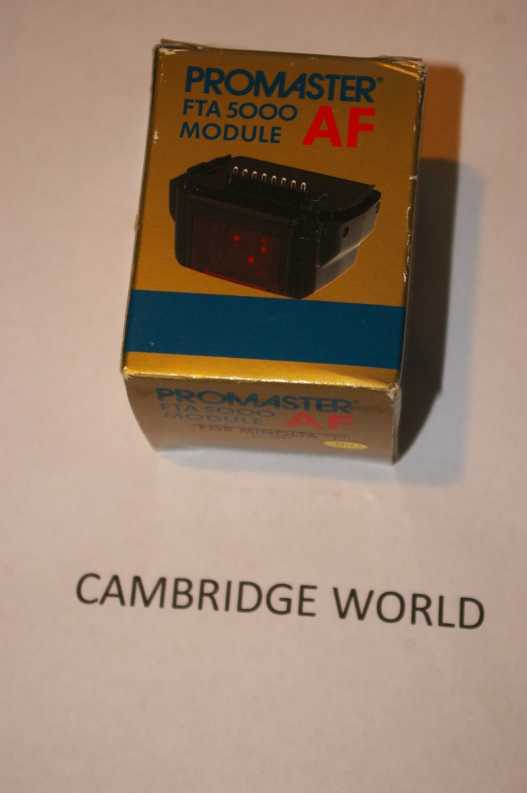 PROMASTER FTA5000 Digital Module for Minolta AF "I" CAMERAS