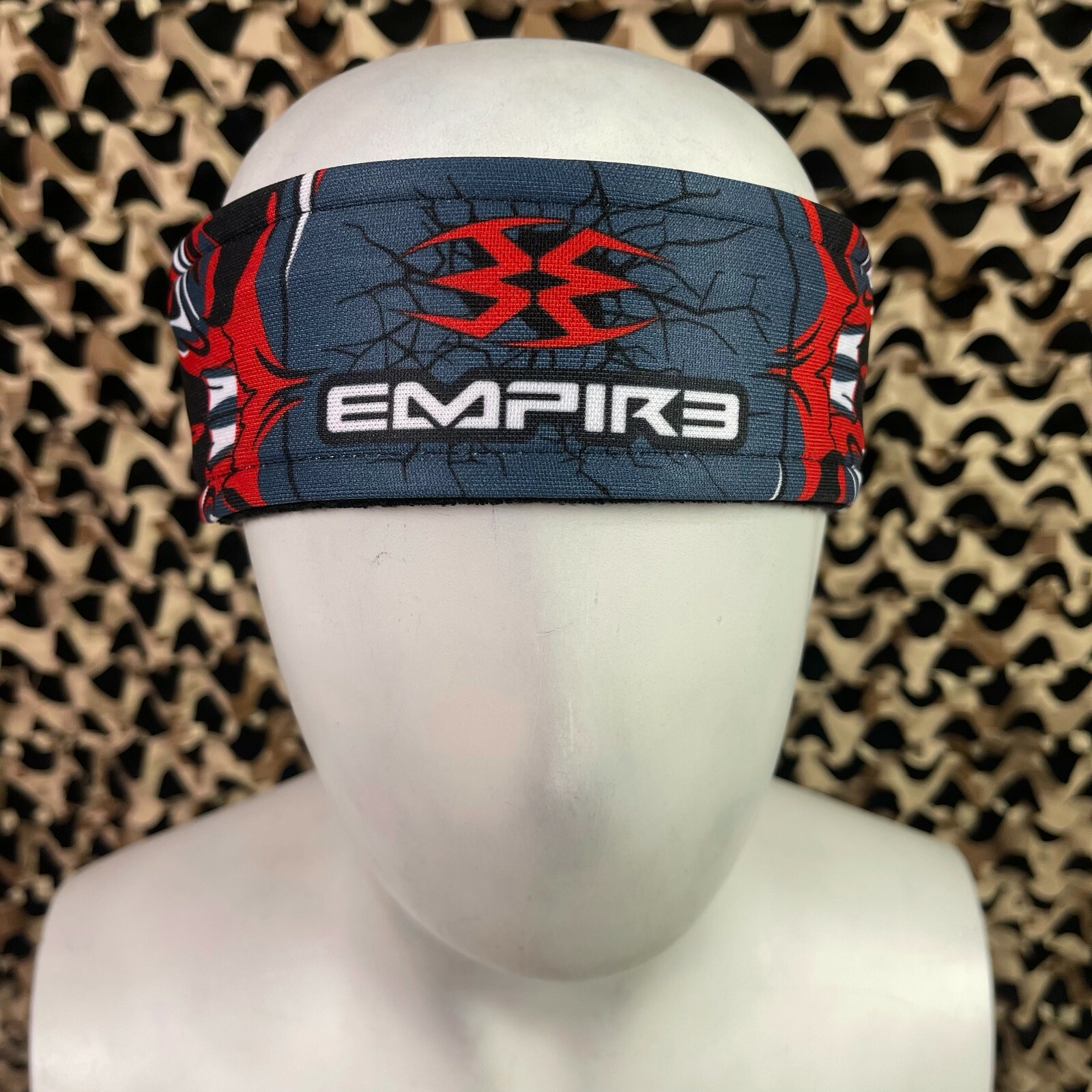 NEW Empire Contact TT Padded Headband - Skull Crusher Grey