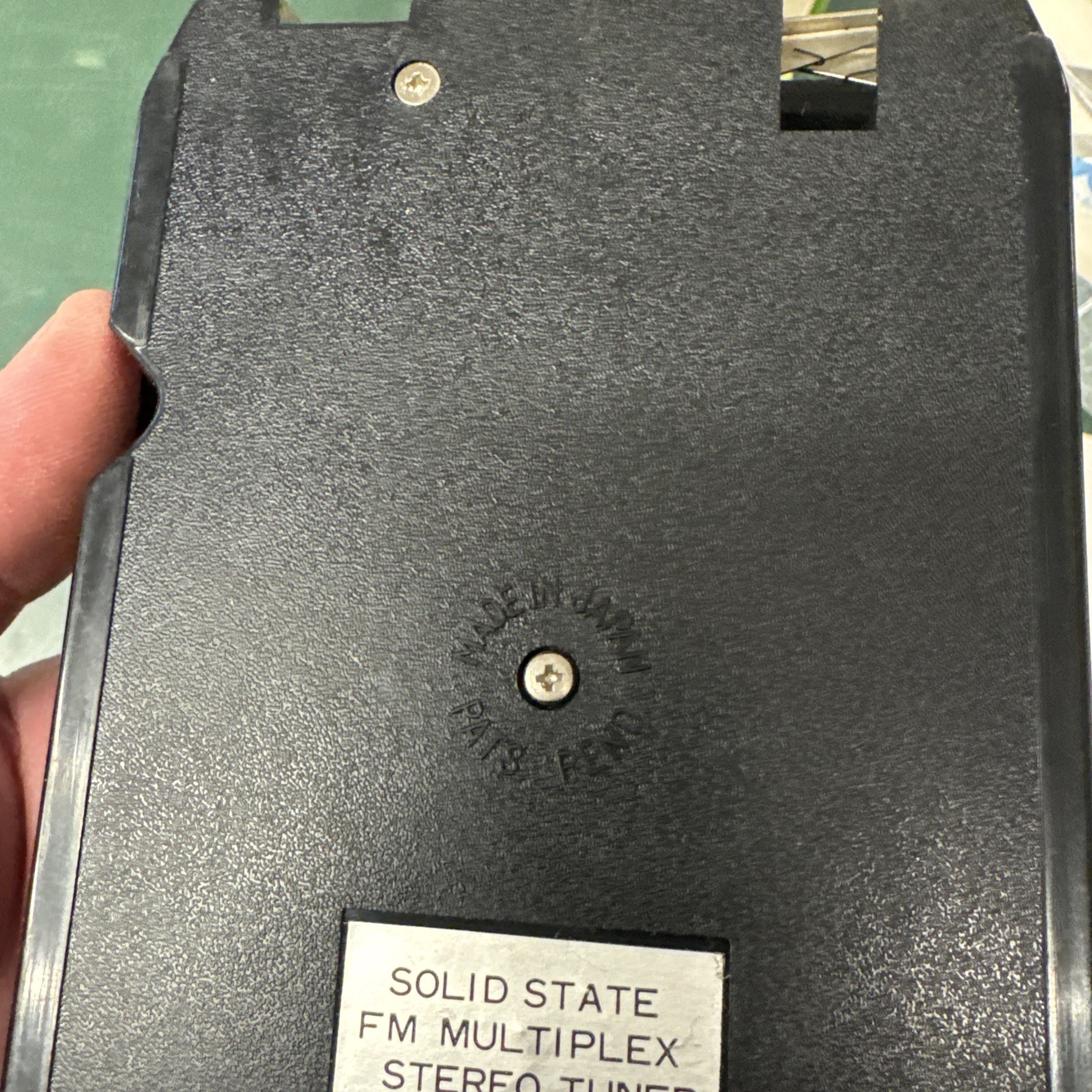 Vintage Audiovox Solid State FM Radio Multiplex Tuner Adapter For 8 Track Player
