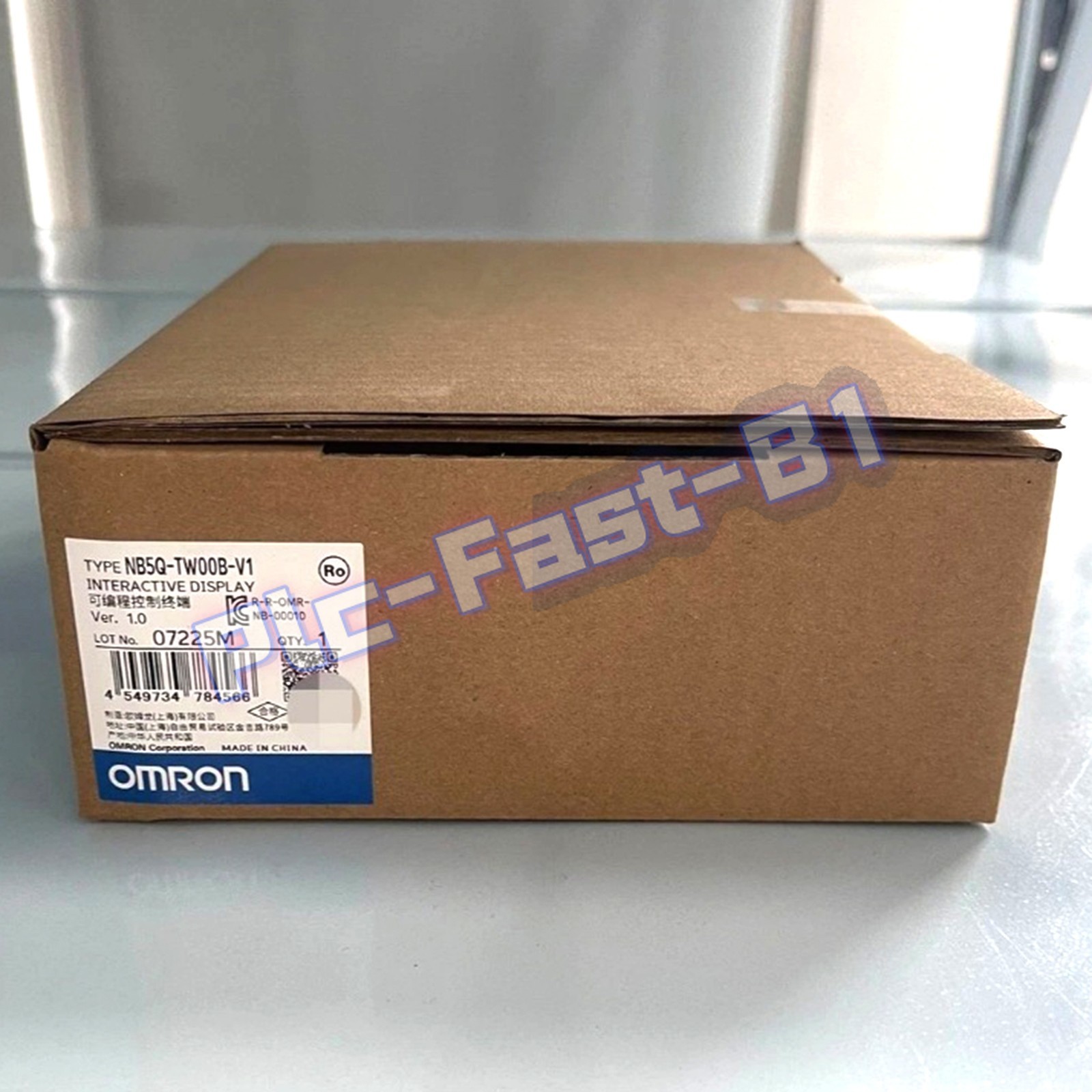 1PC Brand NEW Omron NB5Q-TW00B-V1 HMI Touch Panel NB5QTW00BV1 Fast Delivery