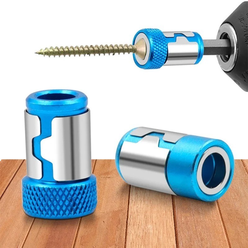 Universal Magnetic Ring Screwdriver Bit Strong Magnetizer Drill Tool