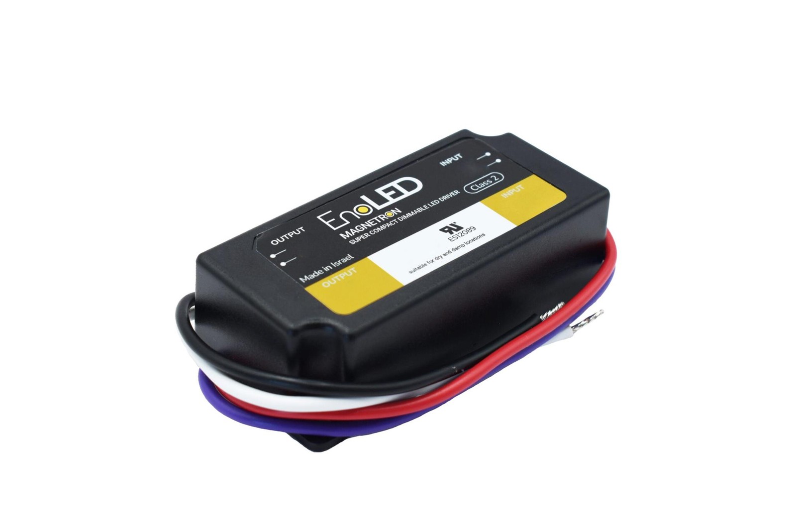 EnoLED Super Compact Dimmable Class 2 LED Driver MRD Series 12V 60W UL Listed