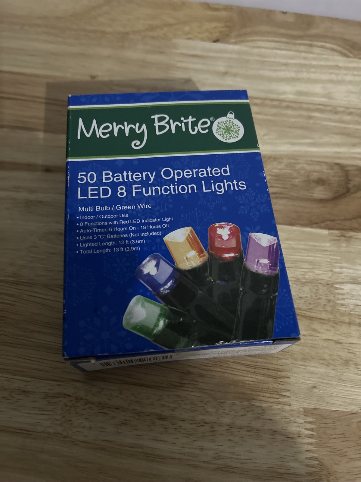 Merry Brite 50 count 8 Function Light