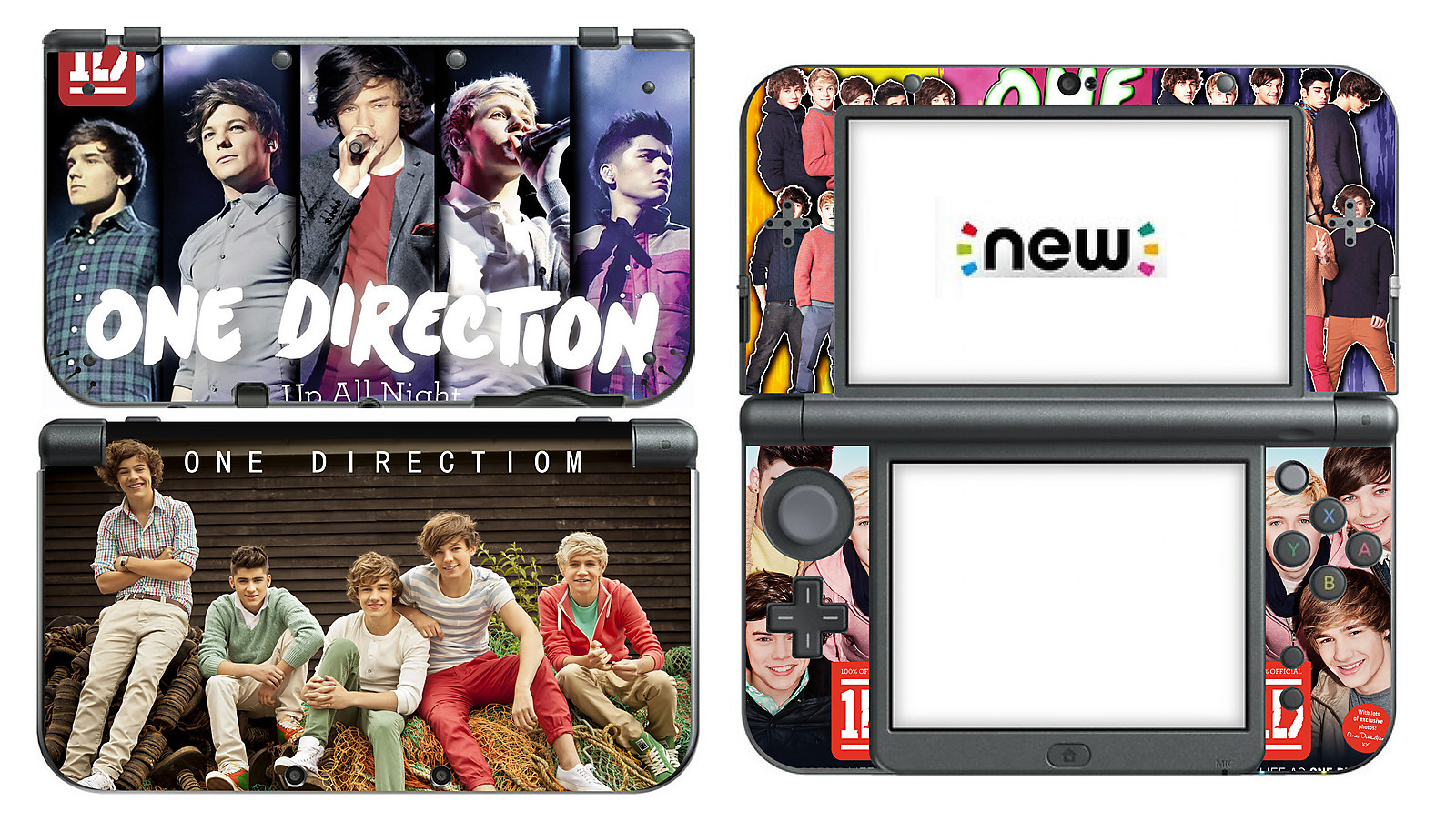 321 Vinyl Decal Skin Sticker Game for Nintendo New 3DS XL 2015