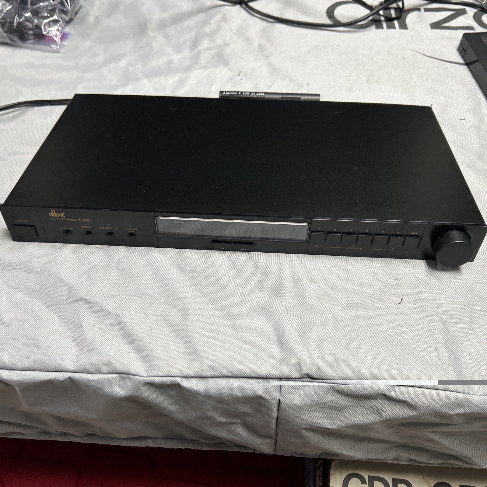 Dbx TX-1 AM/FM TunerRARE Excellent Works Great( See Pics)