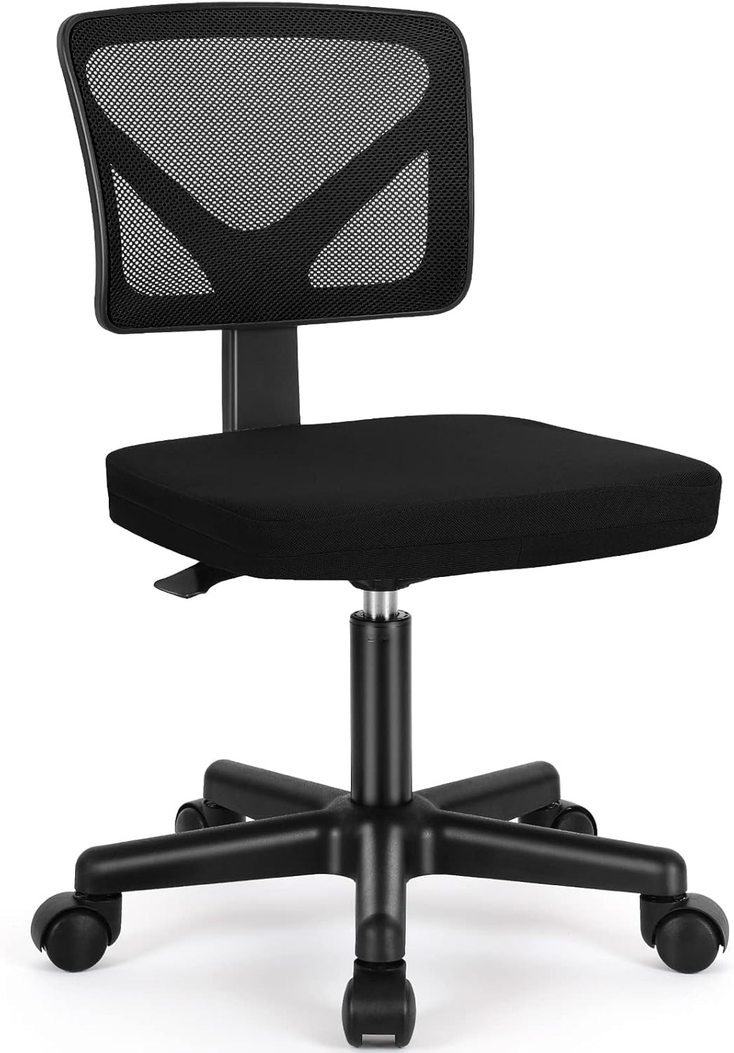Small Office Desk Chair, Ergonomic Low-Back Mesh Rolling Work Swivel Chairs with