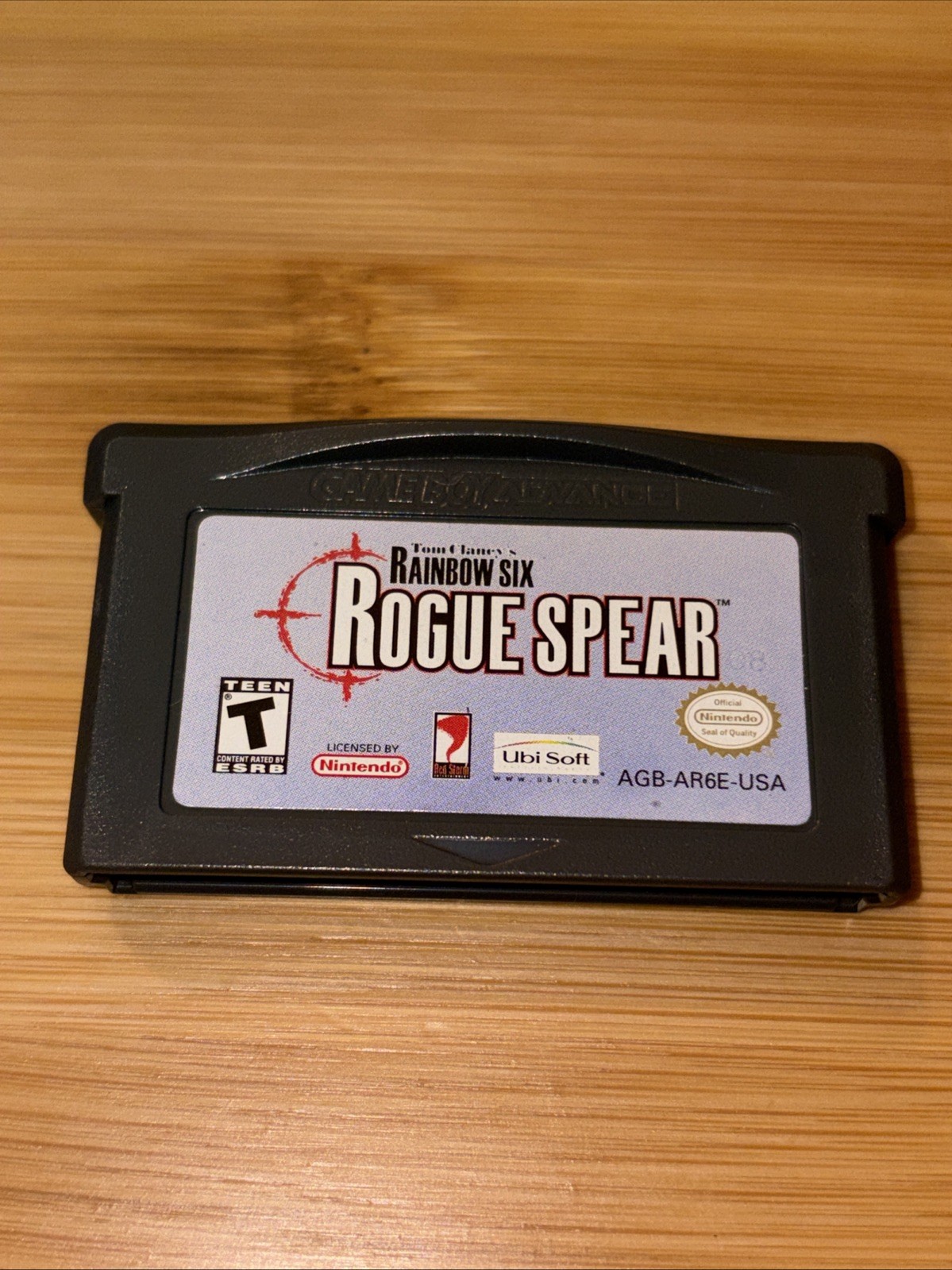 rogue spear gba rainbow six,working,game only