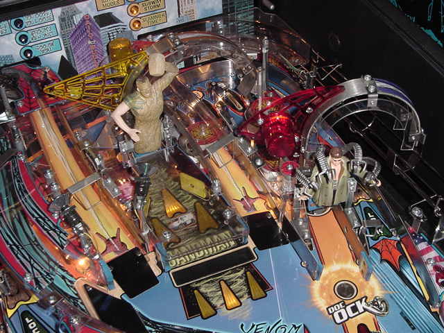 Stern Spiderman Pinball Web Plastics Custom Colors