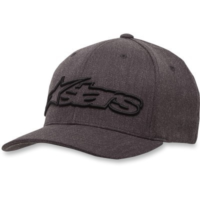 Alpinestars Blaze Hat - Heather Gray/Black - Flexfit Size Small/Medium