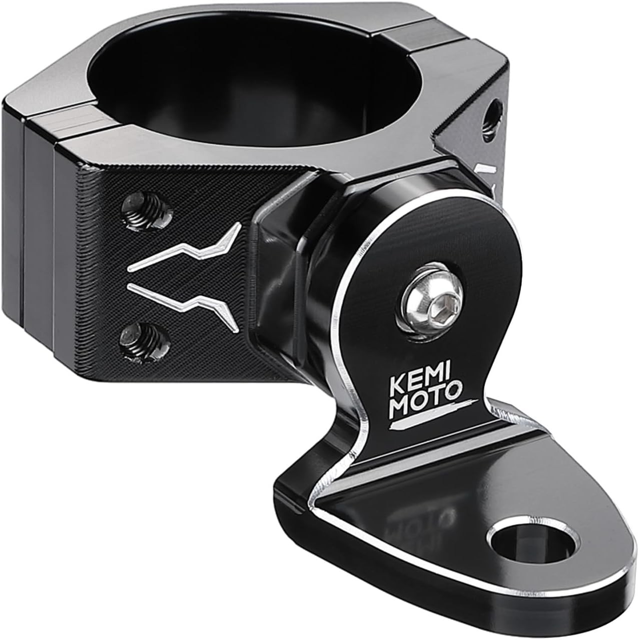 Whip Light Mount 2-Pack, Heavy Duty CNC Machined Aluminum 360° Adjustable UTV 2