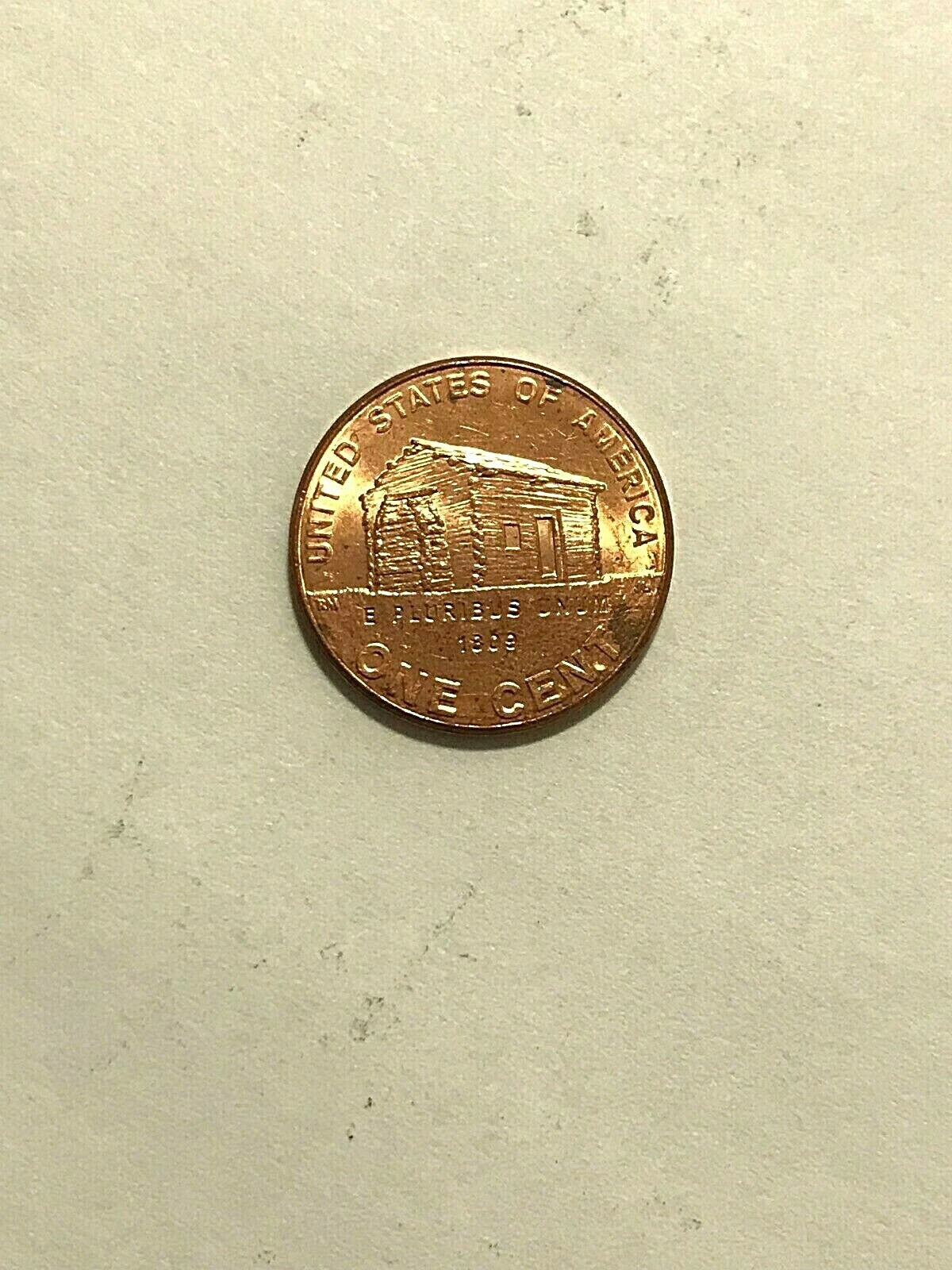 2009 D Lincoln Cent - Log Cabin -Red