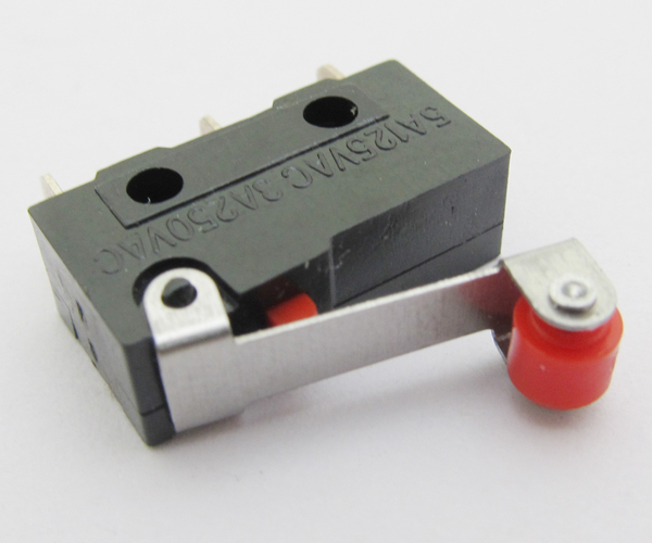 5pcs MINI Micro Roller Lever Switch Normal Open/Close 5A 20x10mm