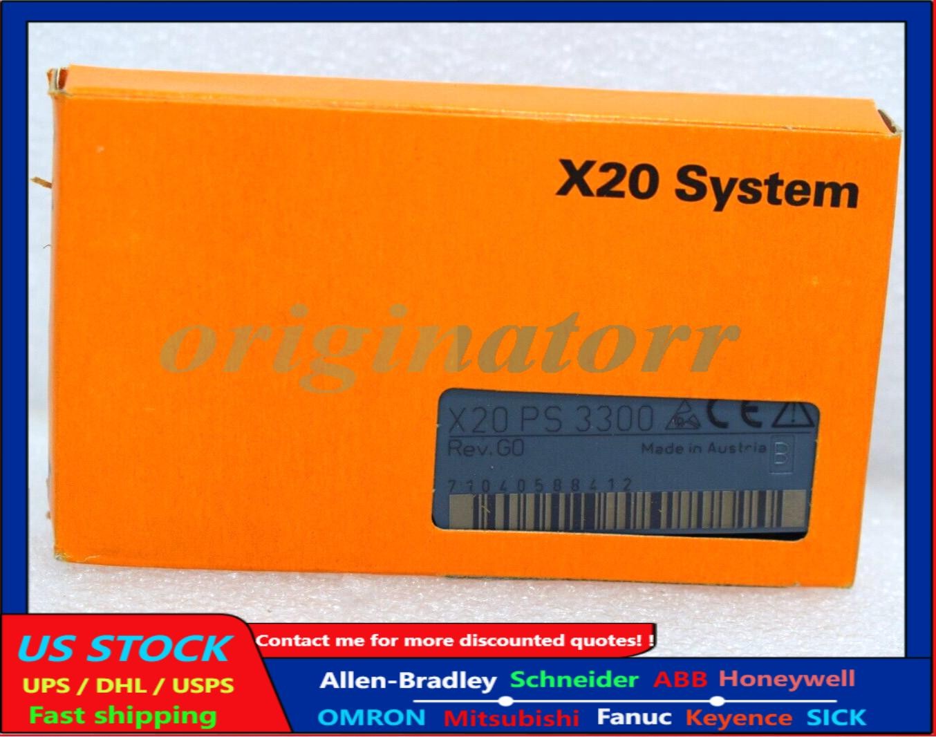B&R AUTOMATION X20 PS 3300 POWER SUPPLY MODULE X20PS3300
