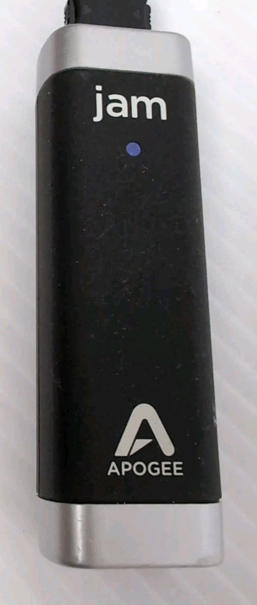 APOGEE JAM – Studio Quality Guitar USB Input Interface Cords Pictured Included