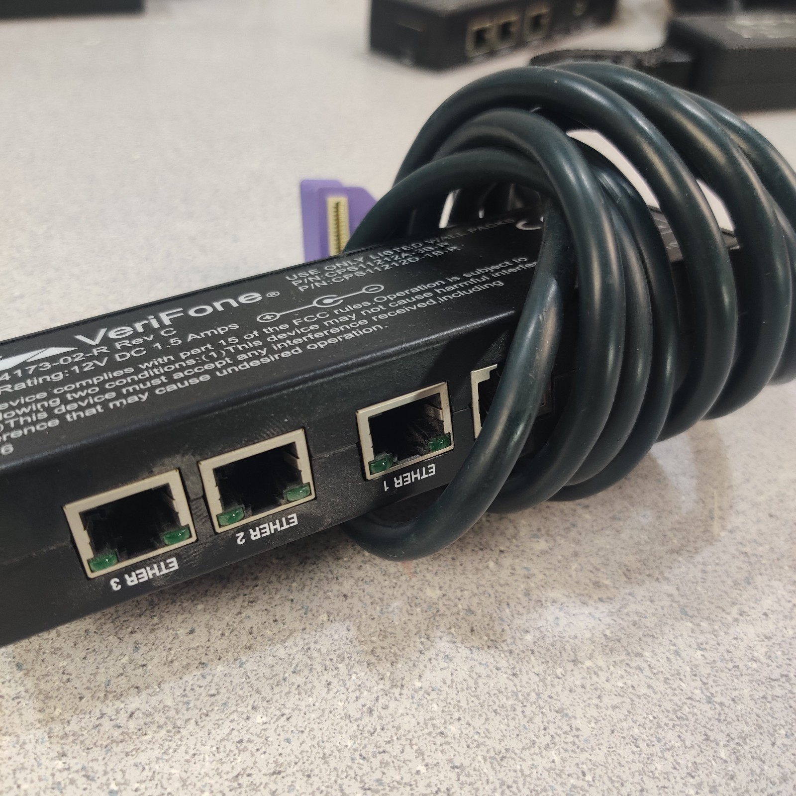 Verifone 24173-02-R Multiport Ethernet Switch Cable