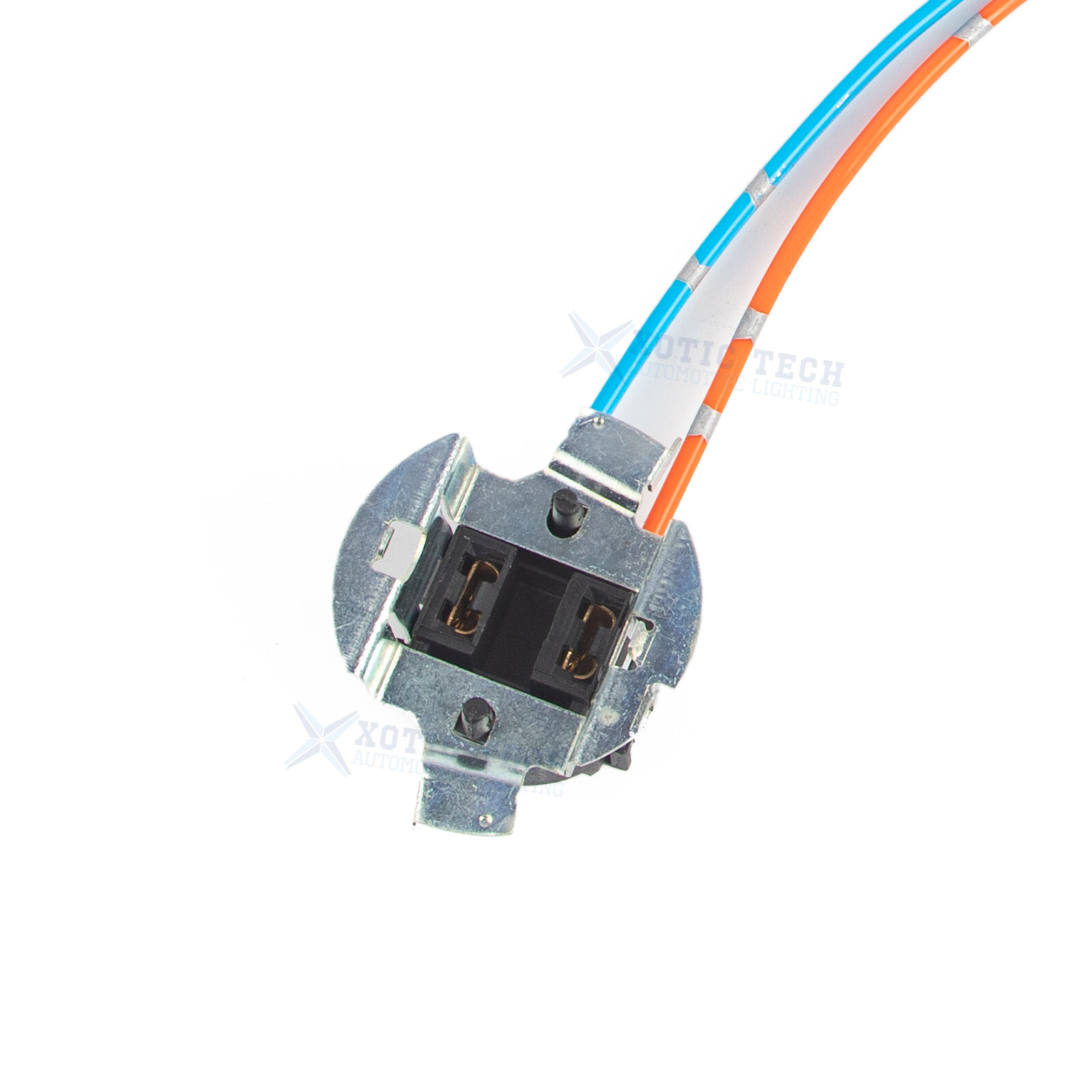 2X TK-305 Halogen Light Bulb Wire Base Male Plug Holder Harness For Headlight