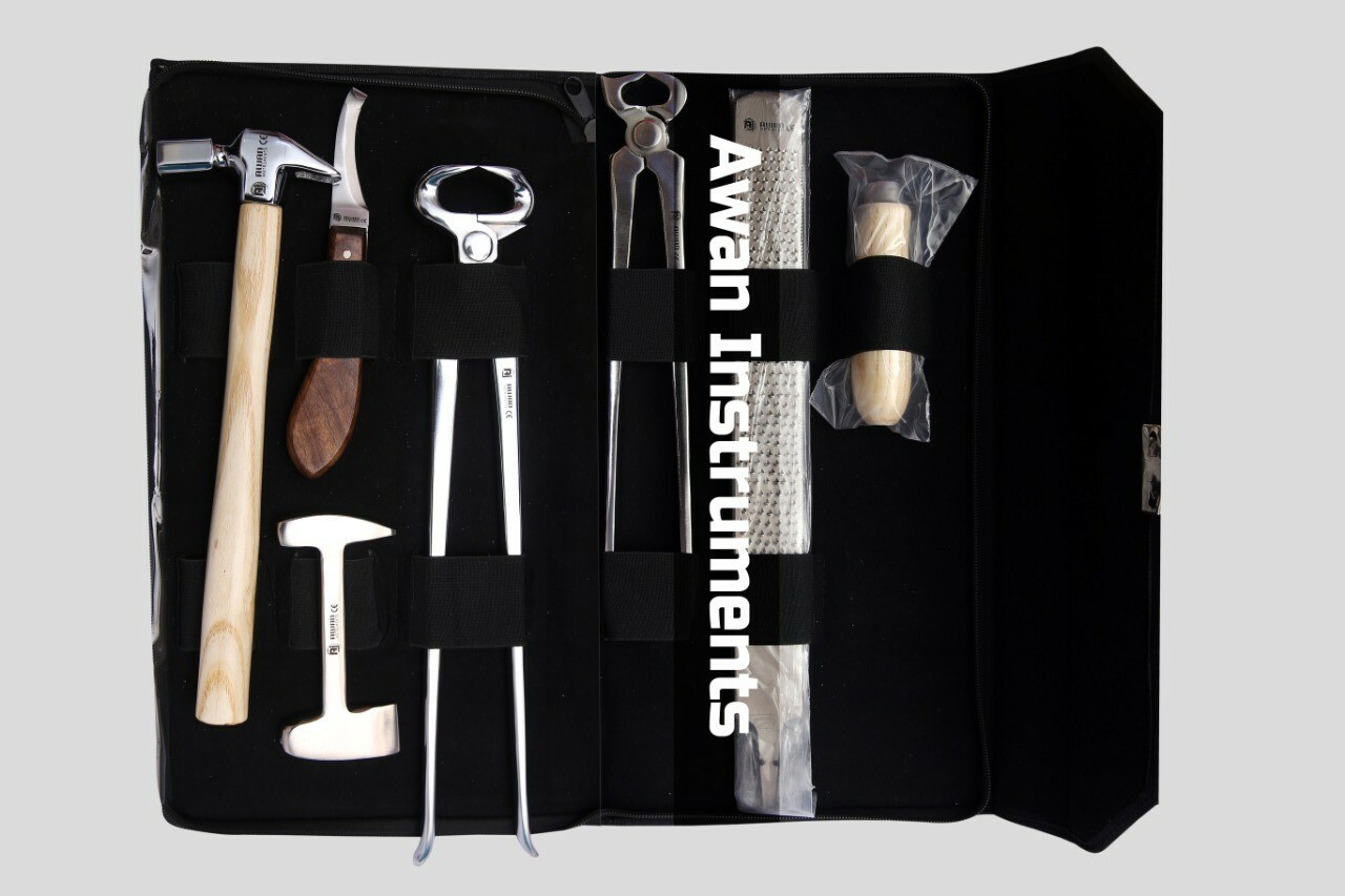 Farrier Hoof kit Premium Steel Farrier Tool Horse & Cattle Hoof Care Nipper 6 pc