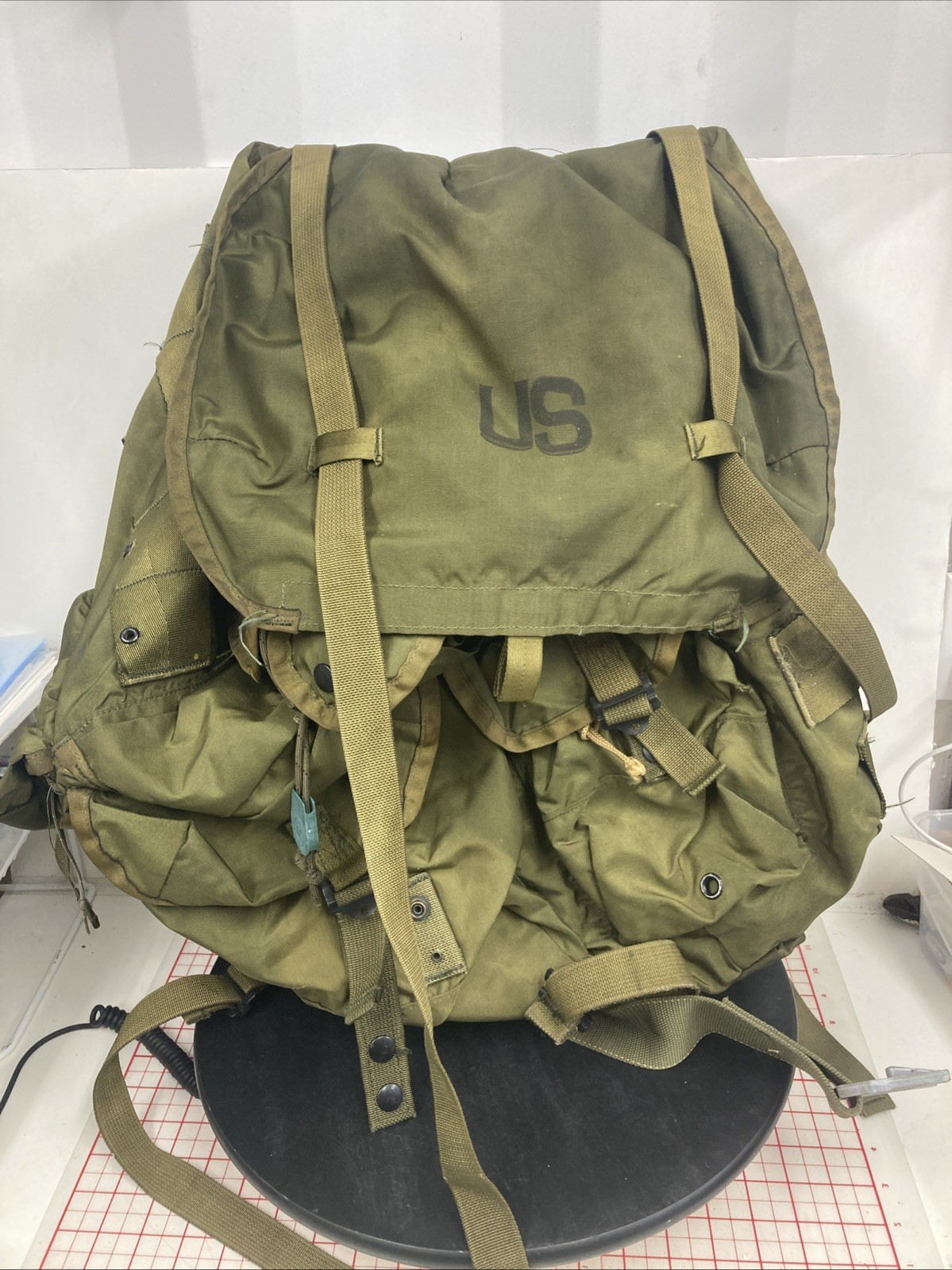 FIELD PACK , COMBAT,  NYLON,  LARGE  NSN:8465-01-019-9103 Nice