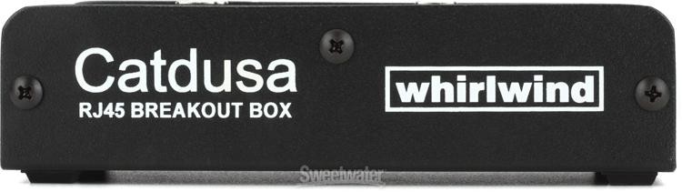 Whirlwind Catdusa Cat5 Connectable 4-channel Analog Snake Box