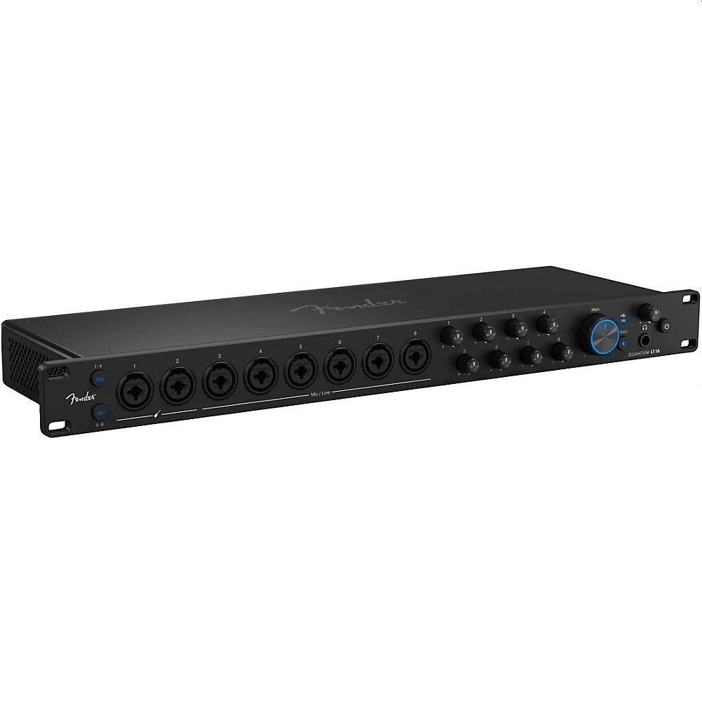 FENDER QUANTUM LT 16 Rackmount 16x8 USB-C Audio Interface & Studio Software Pro