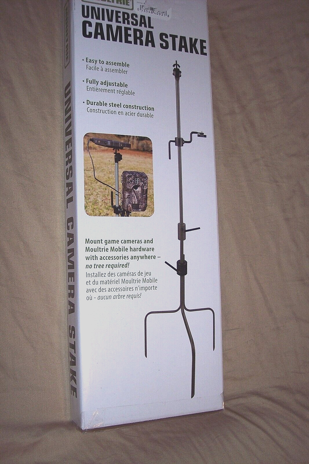 Universal Game Camera Stake Adjustable Game Trail Camera Stake Durable Steel