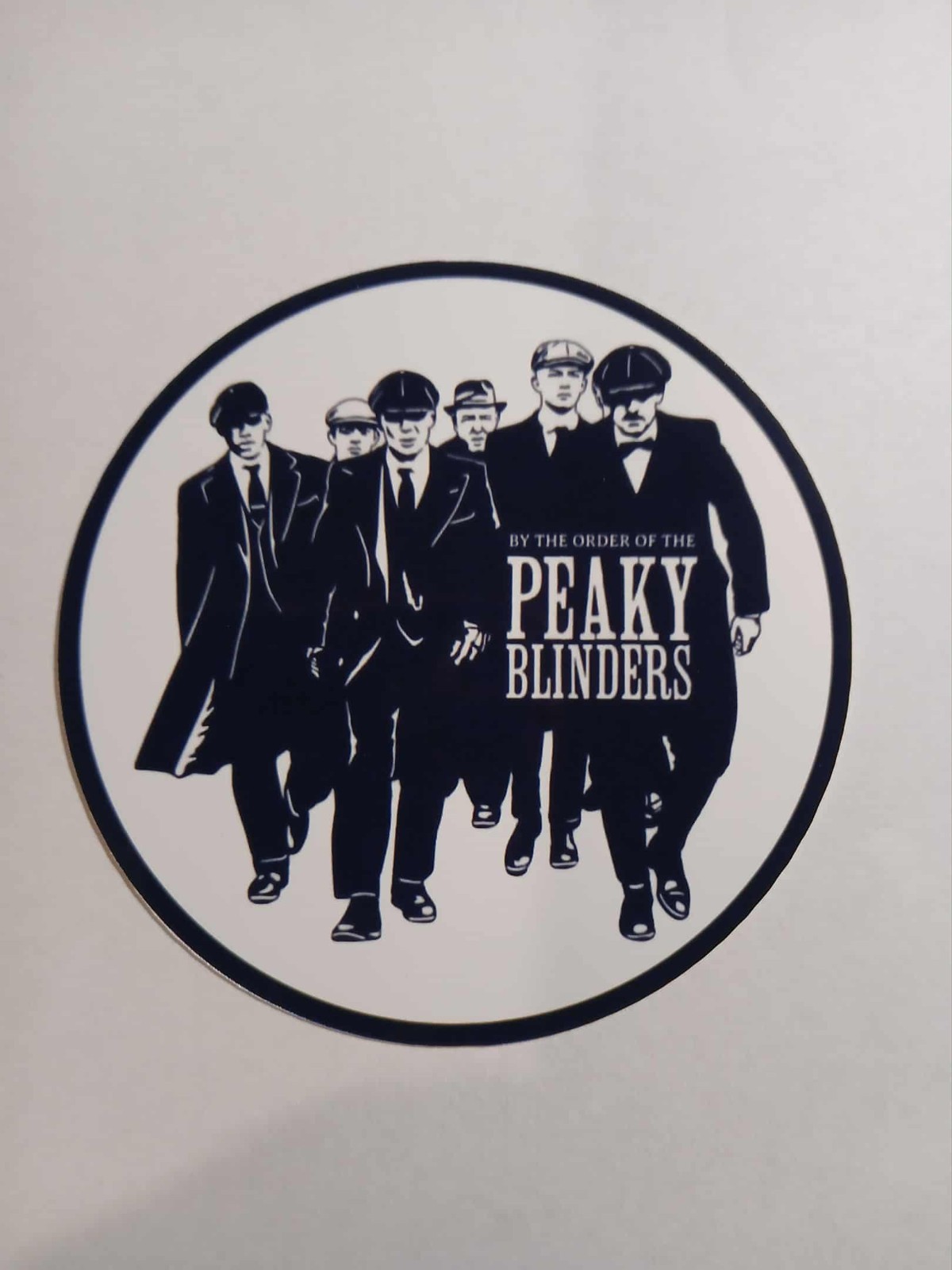 By Order Of The Peaky Blinders Tommy Shelby Arthur Shelby Vinyl Sticker