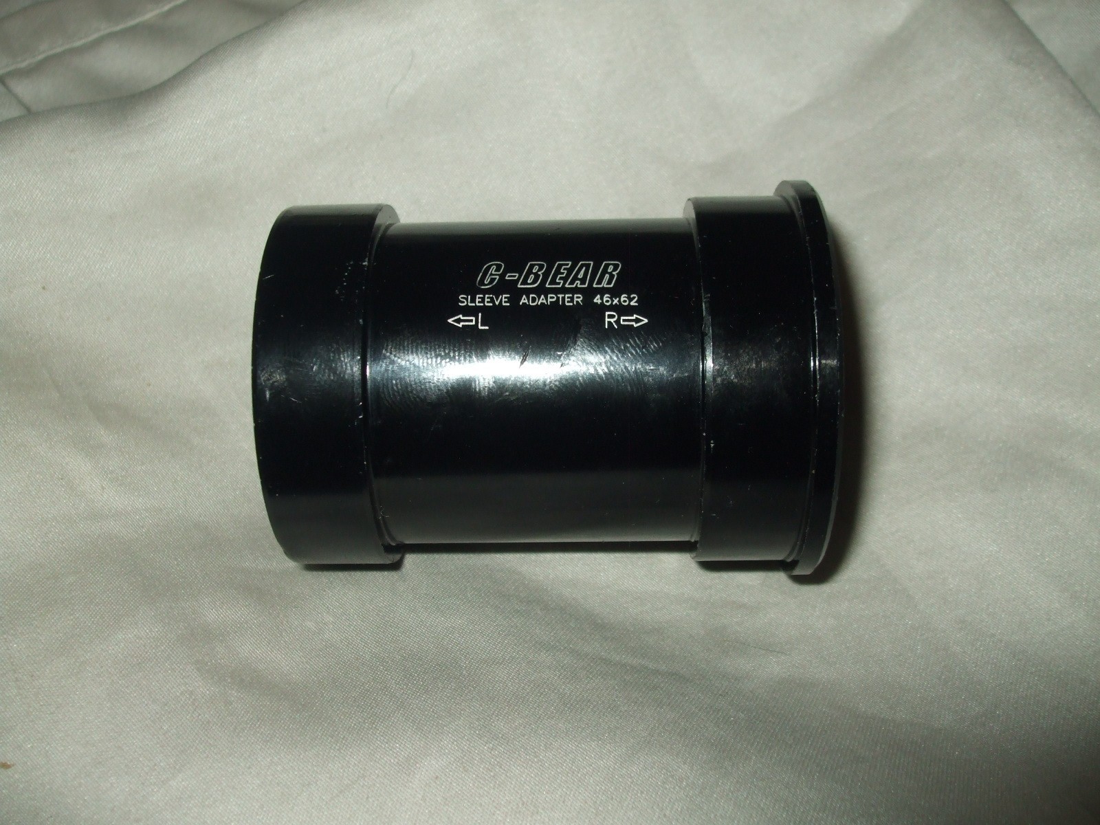 C-Bear Bottom-Bracket Sleeve Adapter, 46x62, PF30 to Threaded