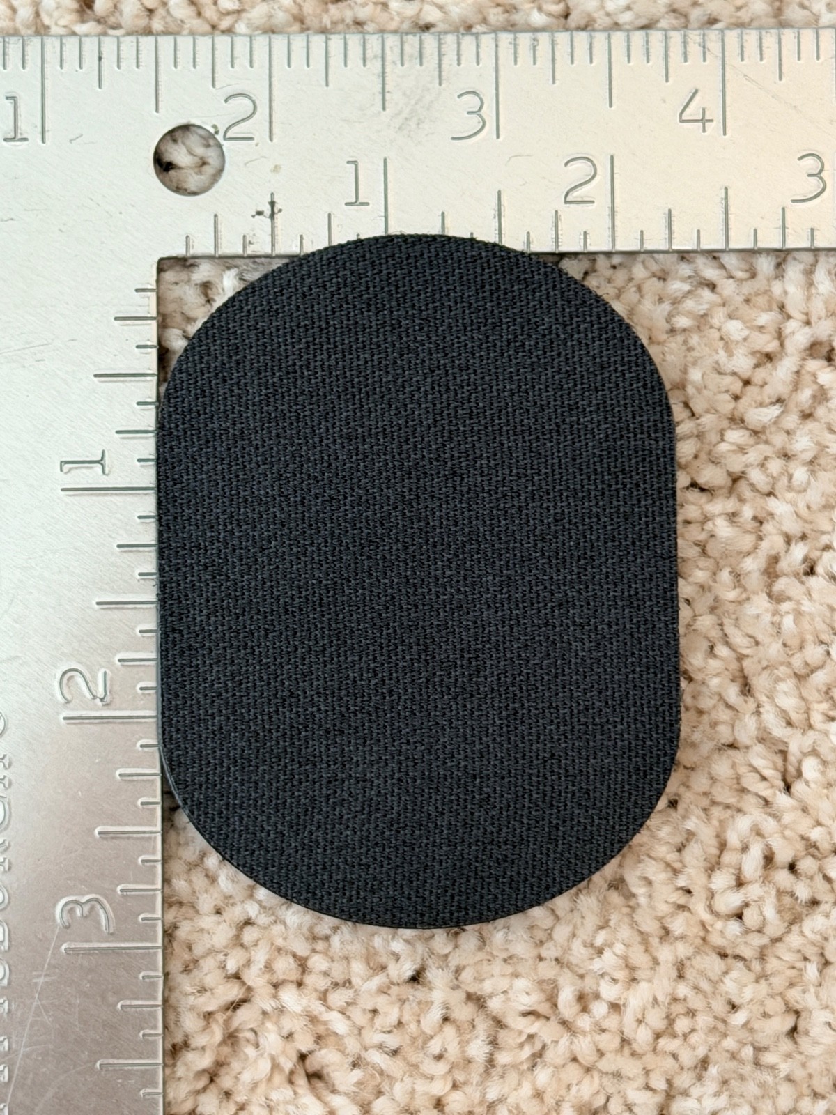 Skull and wolf PVC morale patch,warrior spirit,valknut symbol,hook&loop,2"x3"