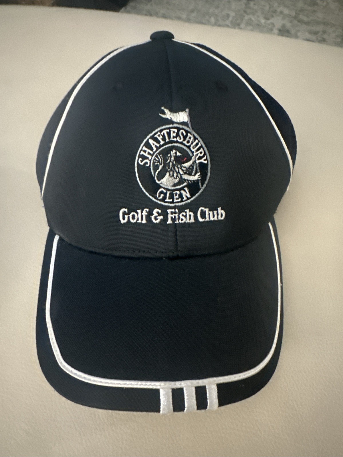 Shaftesbury Glen Golf & Fish Club Adidas L / XL Hat cap Conway SC T9